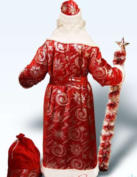 Новые костюмы Деда Мороза с подкладом