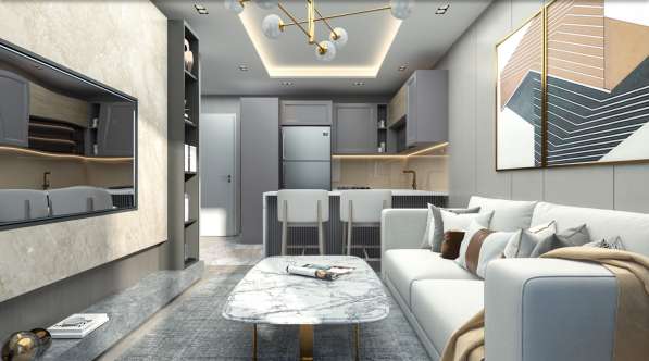 2-к. квартира 44м² Турция, Мерсин, Эрдемли в фото 4