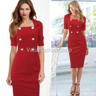 красное платье новое