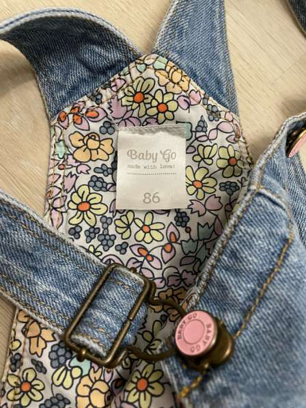 Джинсовый комбинезон 86 в Санкт-Петербурге фото 9