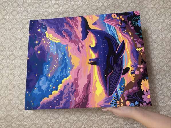 Картина «космическое свидание»