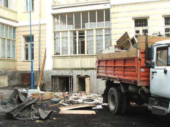 Вывоз строительного мусора с грузчиками в Геленджике фото 5