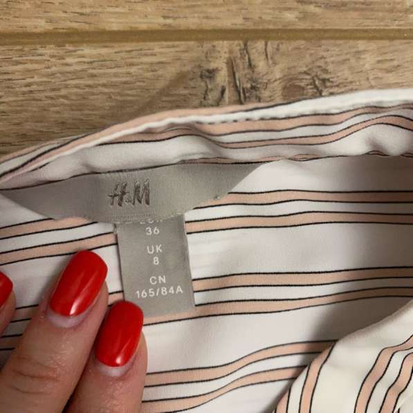 Рубашка женская H&M 44 46 новая в Москве фото 3