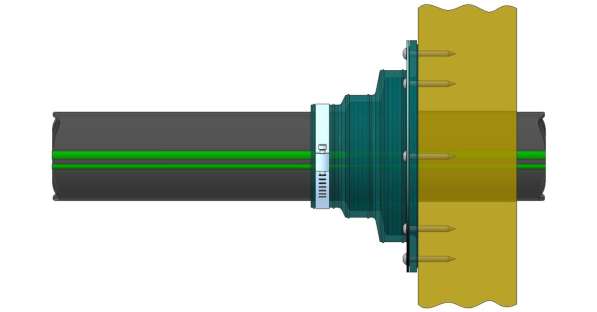 Муфты проходные (гермовводы) для ввода труб и кабеля в Заречного фото 12