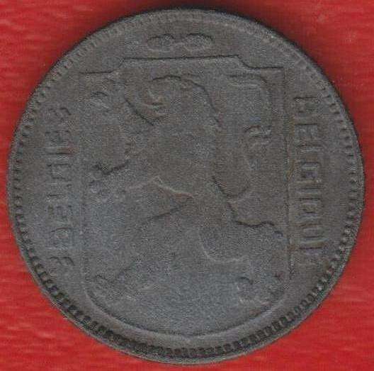 Бельгия 1 франк 1945 г немецкая оккупация в Орле