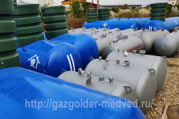 Газгольдер Медведь для хранения СУГ в Москве фото 7