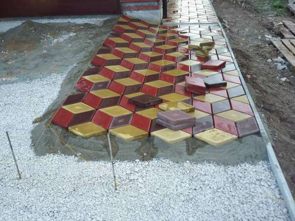 Укладка тротуарная плитка в Туле фото 8