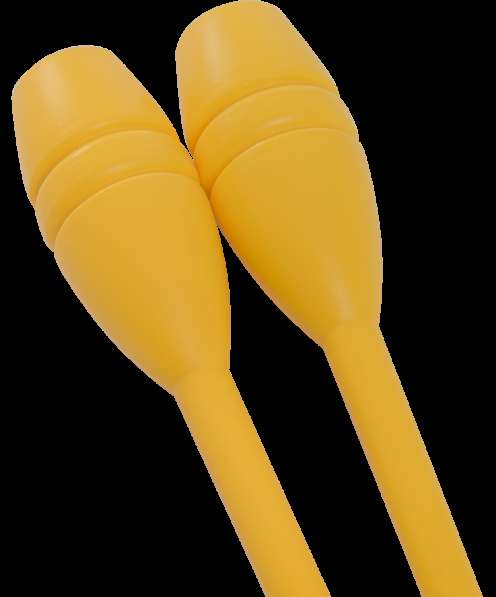 Булавы для художественной гимнастики У714, 35 см, желтые в Сочи
