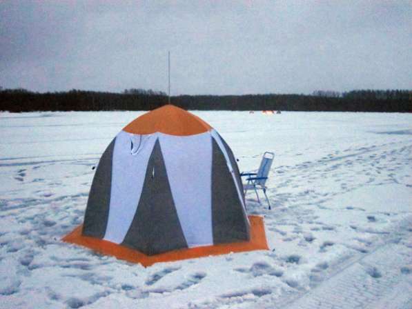 Палатка рыбака в Москве