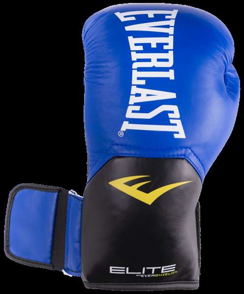 Перчатки боксерские Elite ProStyle P00001241, 8oz, к/з, синий в Сочи