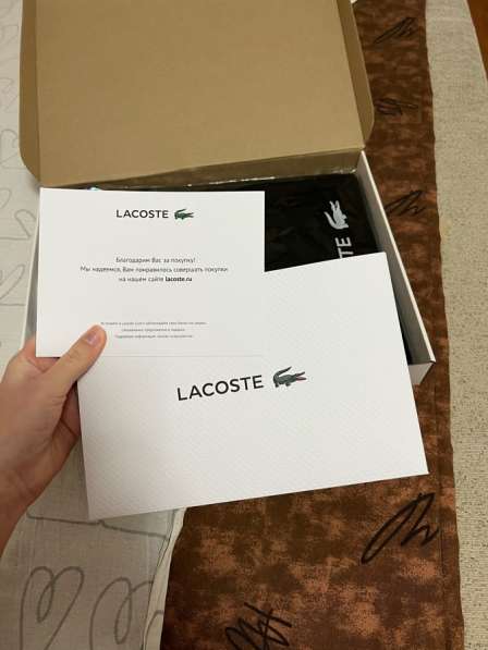 Футболка Lacoste в Москве фото 3