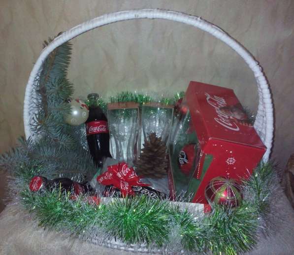 Подарочная корзина Coca-cola