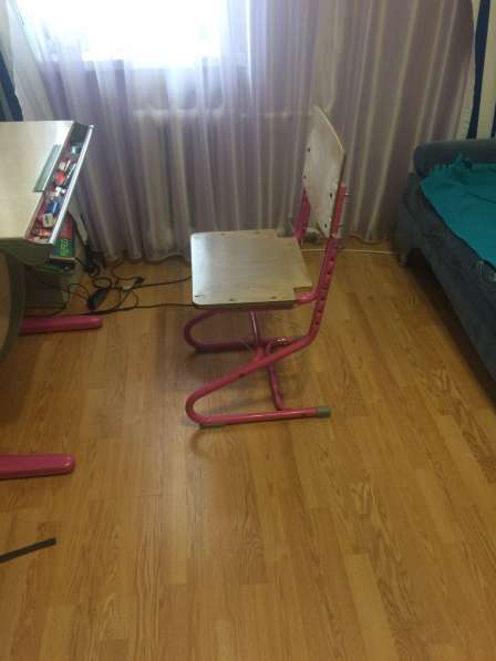 Продаю стол -трансформер и стул для школьника в Уфе фото 6