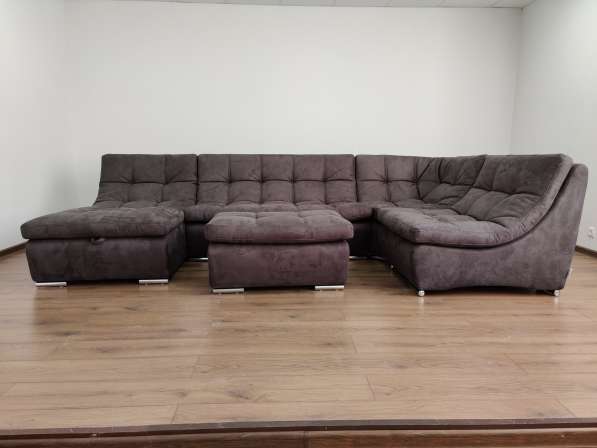 Модульный П-образный раскладной диван "Йорк"
