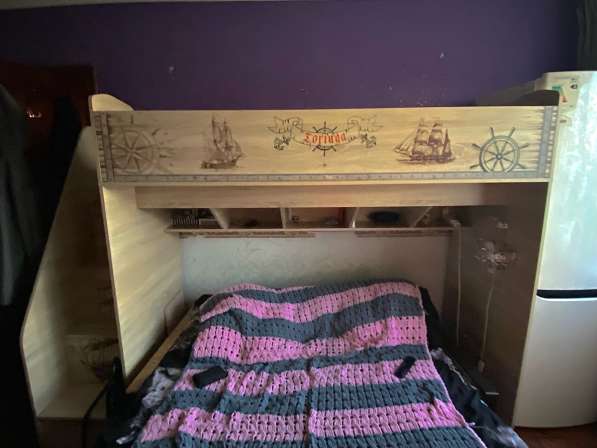 Комплект кровать и шкаф «пираты» в Химках