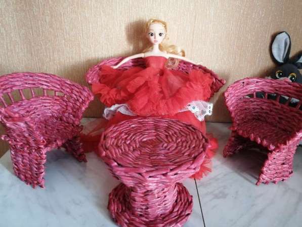 Плетёная мебель для Барби в Подольске