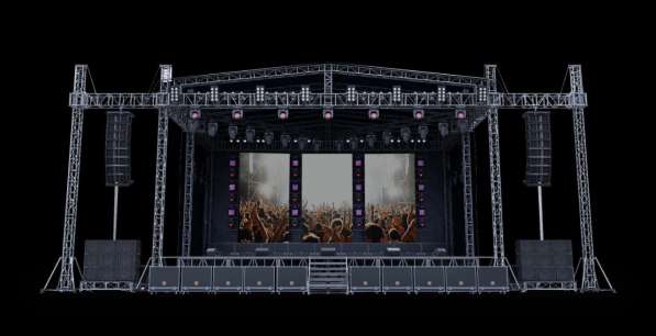Technical support for events, rental of sound and lighting e