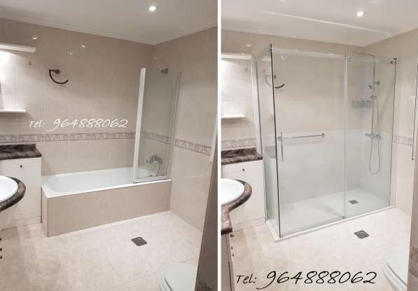 Substituição Banheira por Duche в фото 7