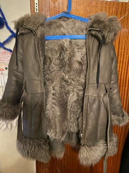 Детская дубленка