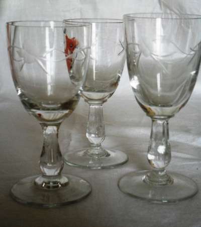 тарелки и рюмки стекло начало 20 века в Тамбове фото 3