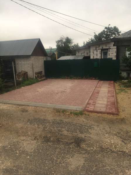 Укладка брусчатки в Павлове
