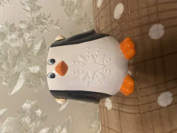 Ваза пингвиненок