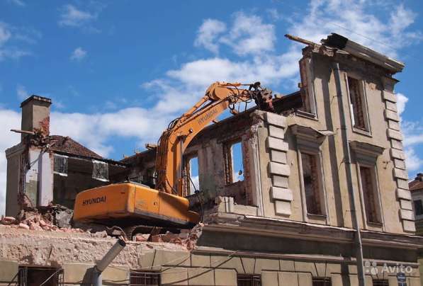 Демонтаж домов зданий разбор металоконструкций в Рязани фото 4