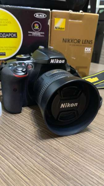 Nikon D3400 18-55 VR Kit + объектив 35mm 1/8 в Санкт-Петербурге фото 4