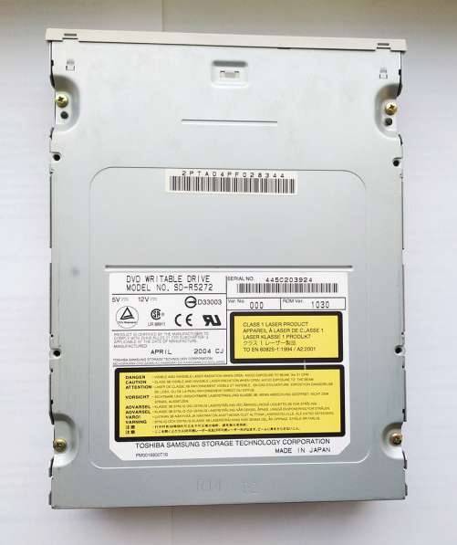 DVD привод пишущий Toshiba Samsung SD-R5272 в Тюмени фото 3