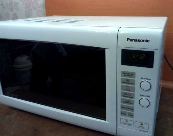 Свч печь Panasonic NN-GD576W гриль нерж. сталь в Тюмени фото 3