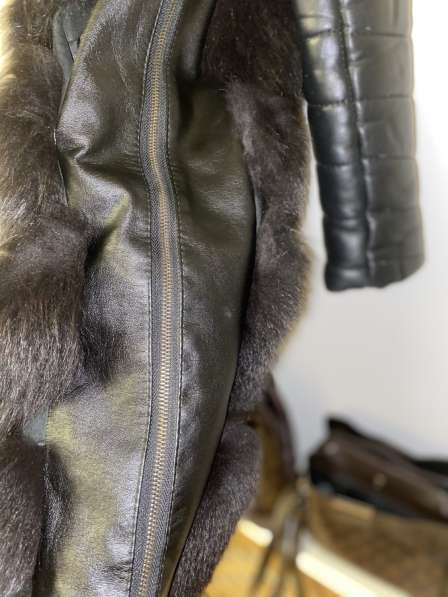 Зимова хутряна куртка-желетка