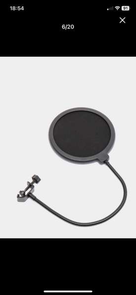 Конденсаторный микрофон ВМ-800 с поп-фильтром в Ижевске фото 6