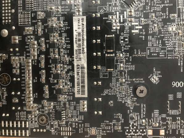 Видеокарта AMD RX590 GIGABYTE 8gb в Электроуглях фото 4