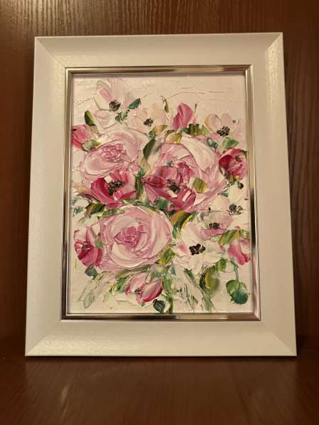 Картина маслом. ЦВЕТЫ. Весна