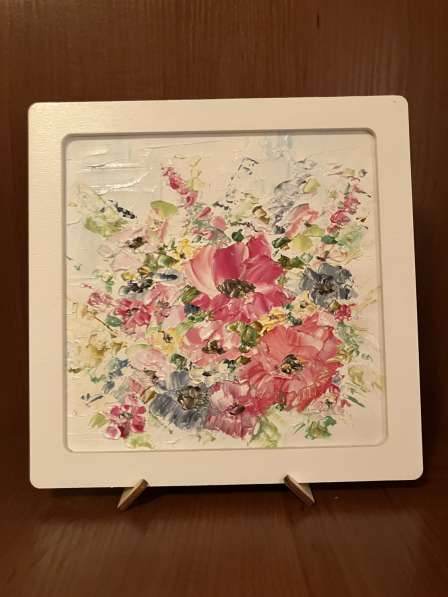 Картина маслом Цветы