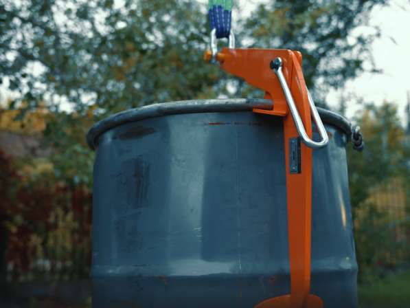 Захват для бочек, модель YQC, 0,6Т в Санкт-Петербурге фото 11