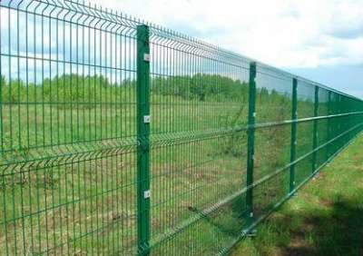 Забор металлический оцинкованный