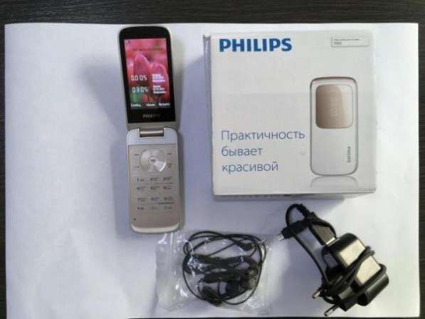 Новый Philips F533 (оригинал, 2-сим, комплект)
