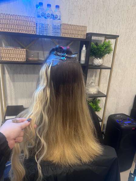 Наращивание волос в Томске фото 14