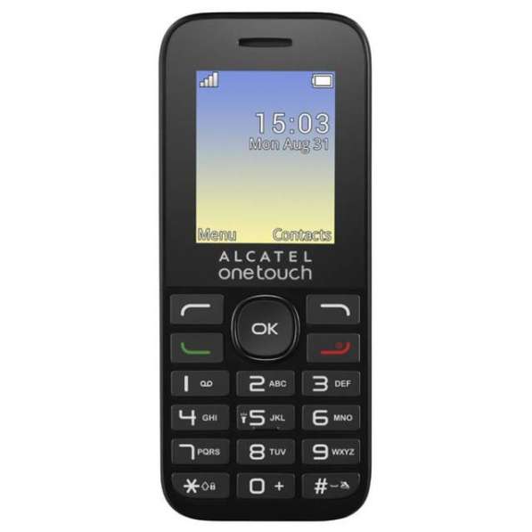 Телефон мобильный ALCATEL One Touch 1020D Black