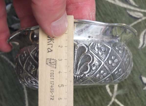Серебряная конфетница, серебро 900, Германия, 19 век в Ставрополе фото 9