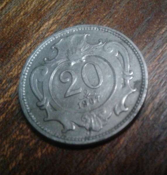 1907 г., Австрия, 20 монета в 