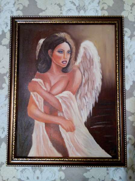 Картина Ангел (живопись масло) в Москве фото 6