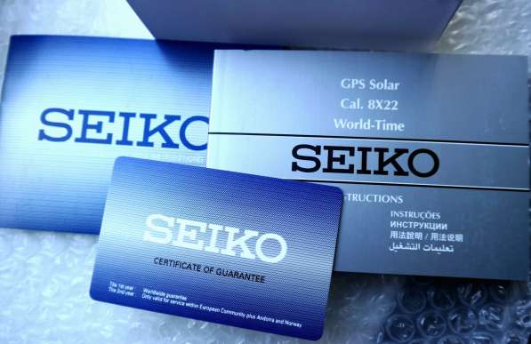 Seiko Sportura Solar c GPS синхронизацией в Омске фото 5