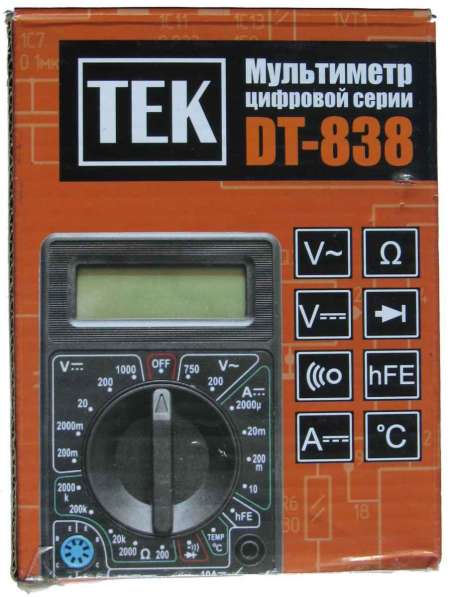 Мультиметр-DT-838 в Новосибирске