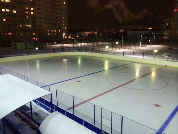 Хоккейная коробка производство и монтаж в Екатеринбурге фото 3