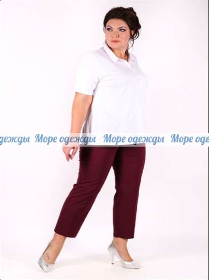 Капри женские летние очень большого размера от 56 до 82 в Москве