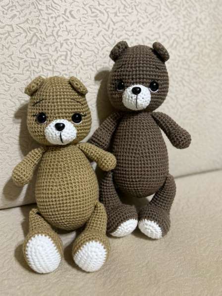 Мишутки малыши вязаные