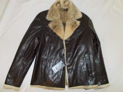 куртку кожа с чернобуркой в Кемерове