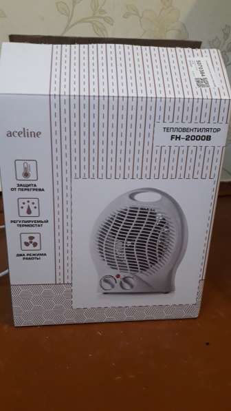 Тепловентилятор aceline белый в Уфе фото 4